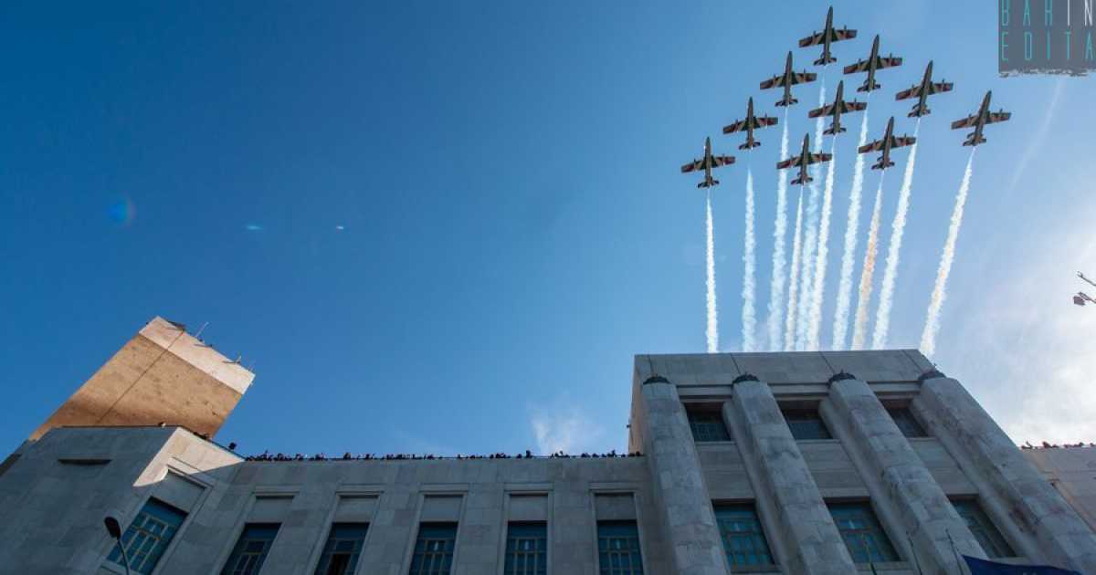 Bari, Air show e Frecce tricolori: le foto dell'evento che ha rapito migliaia di baresi